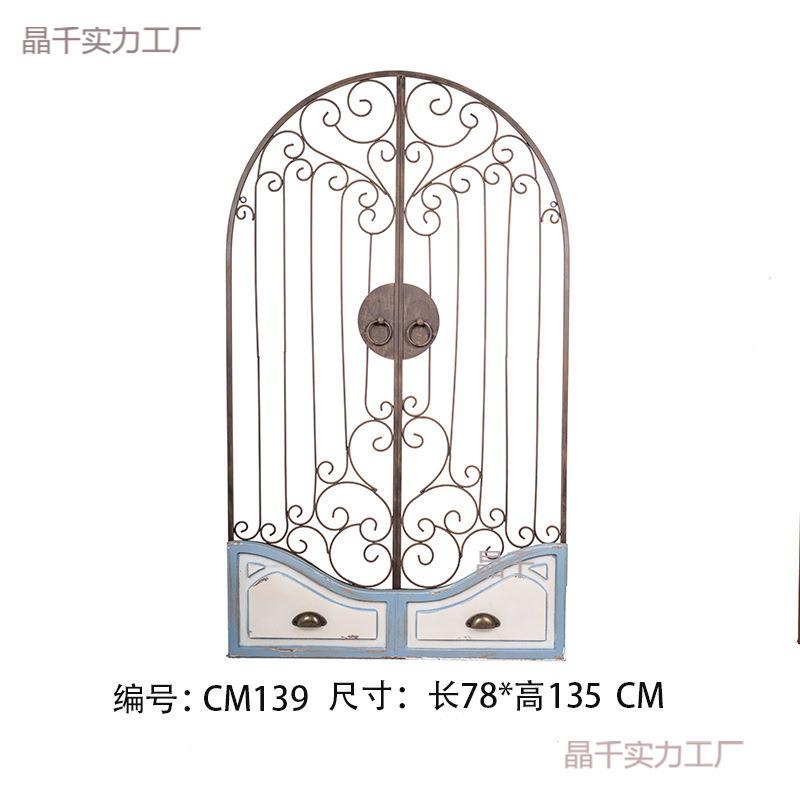 墙面假壁窗户布景道具黑板挂置物留树架窗框言板庭园晶千A#86装饰