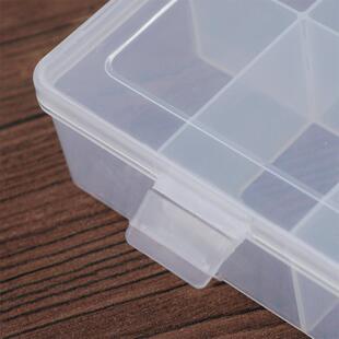 2格收盒水粉透HOS明调色盒8颜料盒小格便携纳丙烯油画颜料盒大4容