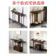 L&&实木玄关门柜厅L供桌香案台新中式 简约客厅条案端景台DZGZ02玄