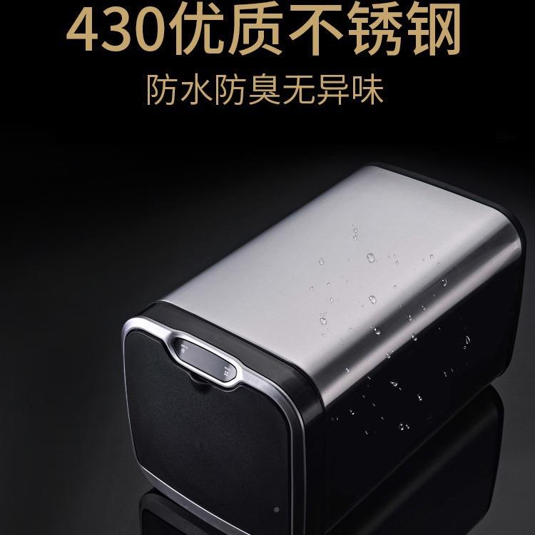 智958能感应式办垃圾桶家用厅室厨房公室带客有盖全自动电卧动垃