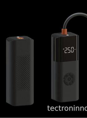 车载胎充气泵无汽车打气泵电45672动线车用便捷式轮加气功通用多