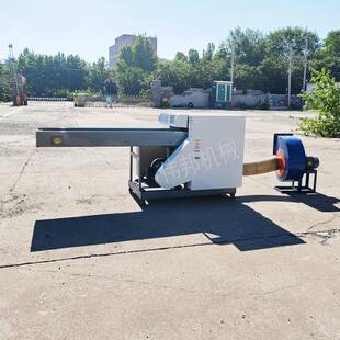 硅酸铝粉碎机玻璃纤维粉切断机WBFS420布料碎程布纤维碎机自动化