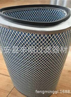 蓝色纸阻燃滤除尘滤筒等离子切滤割机阻滤芯定制359耐高温阻燃空