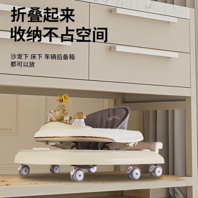 学步车厂家直供防O型腿防侧翻6-8个月用多功能音乐带婴儿助步厂家