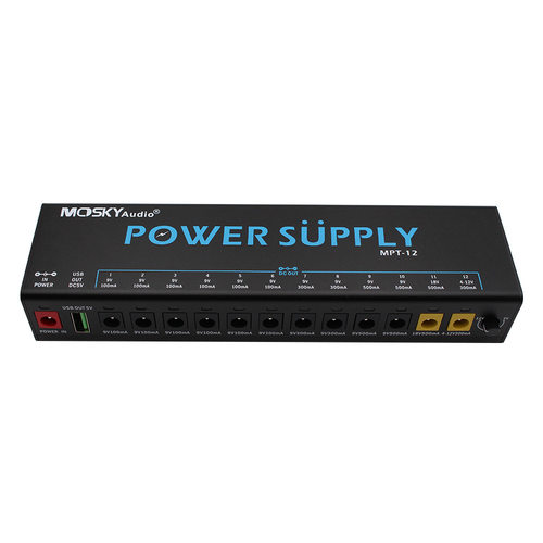MOSKYAUDIOMPT-1212路DC效果器