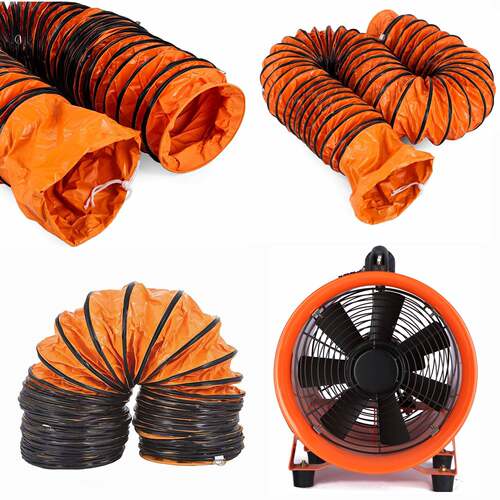 JK欧规1手8寸220流V提抽式风机船用喷漆通VOG风轴风机工业排风扇