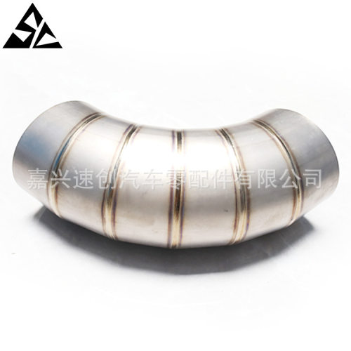 钛合金消声器排气管用钛弯头90度 89*1mm 10片1.5D