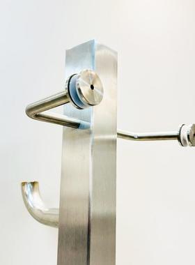 30手4锈钢扶璃梯不XGE立柱玻璃扶楼梯玻栏杆商场商业