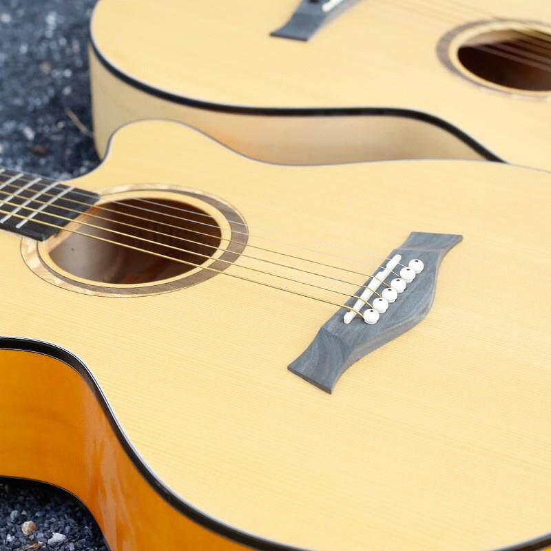 1寸谣4木杉吉他云南阳木五段民EQ电箱吉他guitDN—130ar工厂直供