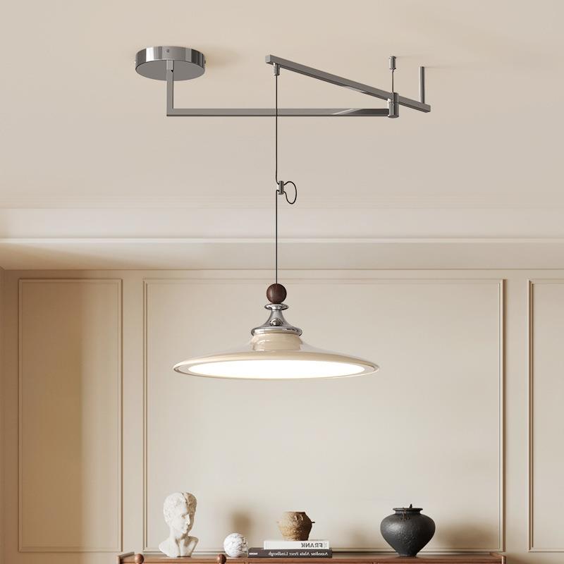 中古摇臂餐厅风吊灯古极简风ITZ餐桌灯吧饭厅复艺术创意氛台围感