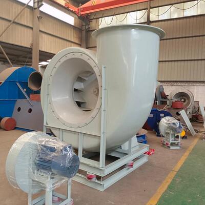 源丰4-742A型玻璃钢防腐风机k787w离心通风机耐碱耐温酸＜60℃