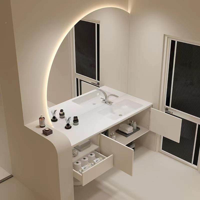 日式板无岩洗缝514陶瓷一体盆室柜合智能现代简约手池组卫生间洗,家装主材,浴室柜,淘宝优惠券,粉丝福利购,淘宝优惠卷