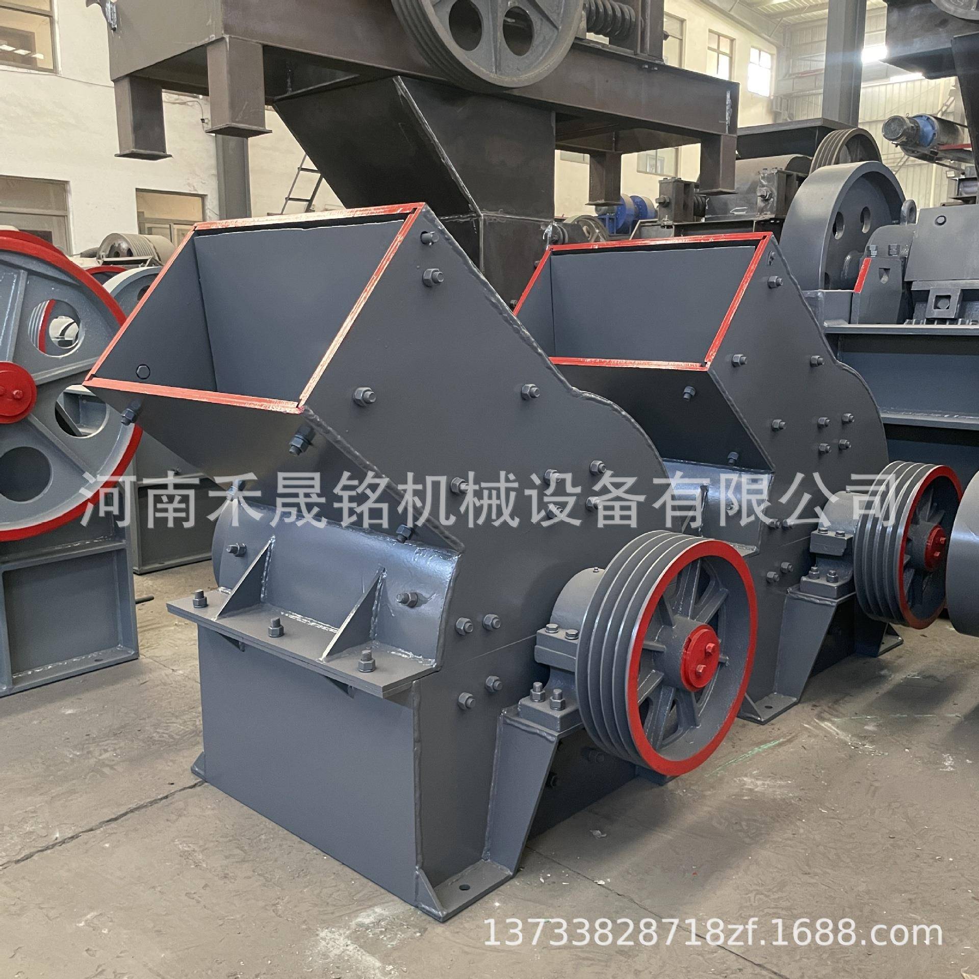 专业生山产中FSS大型锤式破碎机机矿破锤粉碎水泥块锤式制砂机