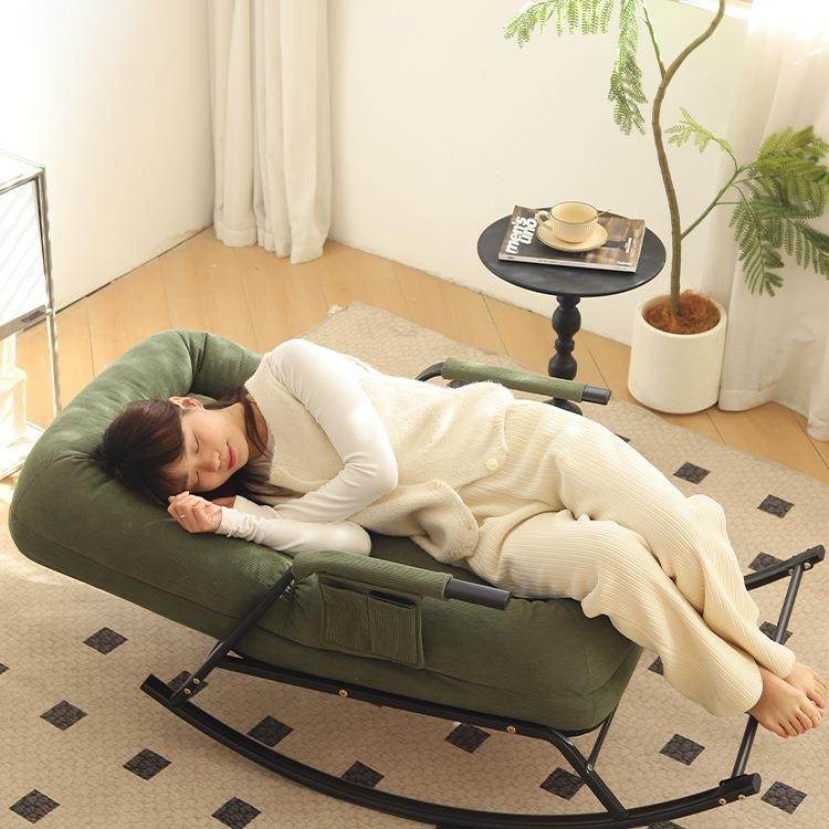 懒摇人单椅懒人沙985发家用阳台休闲客厅午睡椅子人网t红卧室午休