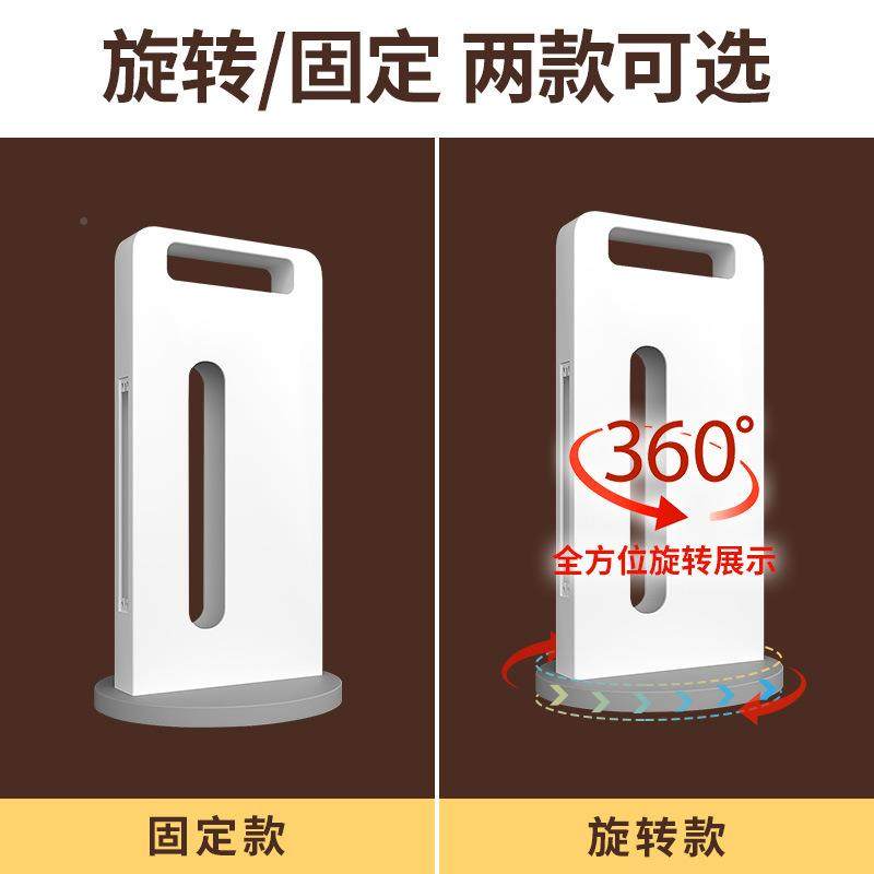 指锁展示旋架木柜质烤漆国标锁智能纹锁AYF展示架转通用款高档展