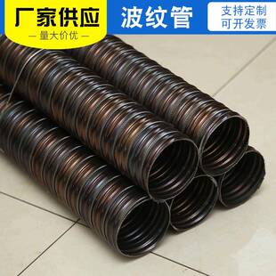 预应力金属波纹管桥梁大口径圆管波纹管预应力镀锌波纹管现货