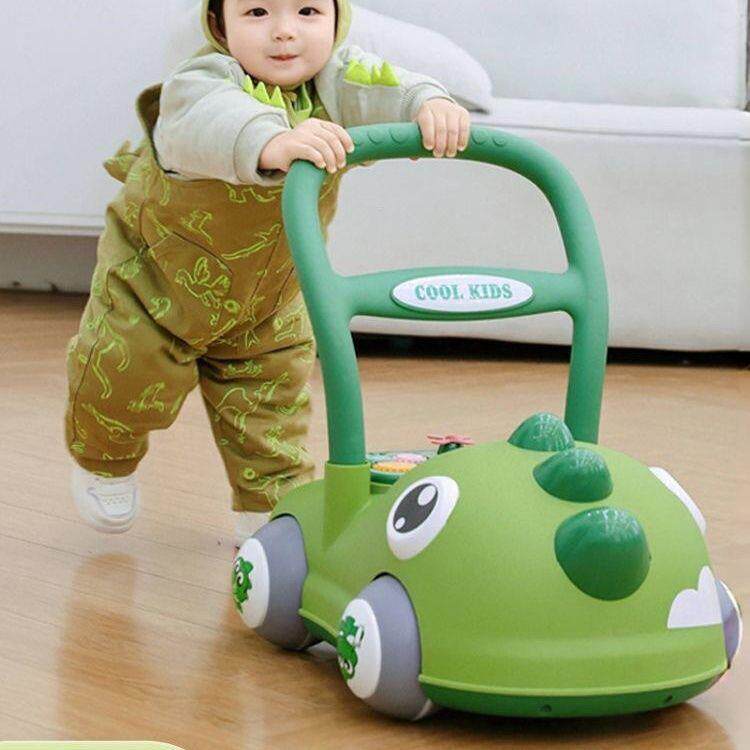 婴儿学步车手推车宝宝玩具学走路婴儿外出6到18-24个月学步小推车