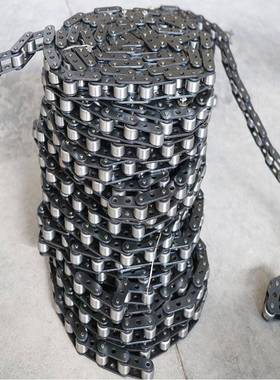 不锈钢大滚珠链条c2062节距38.1毫米现货传动用双节距输送链条