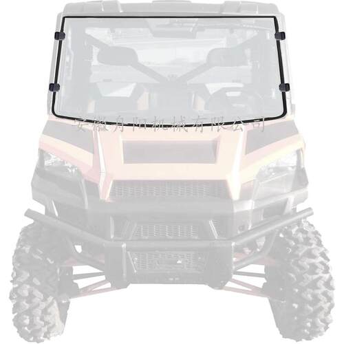 前挡风玻璃透明防刮挡风玻璃兼容2013-2020PolarisRanger全尺寸