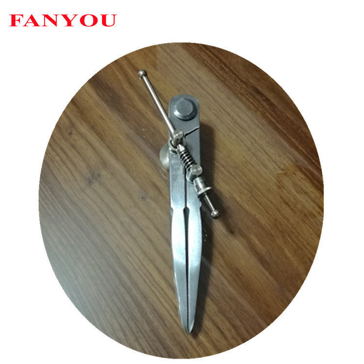 凡莜自产 带微调间距规 划线器 划线规 圆规 皮革压边器 植鞣革