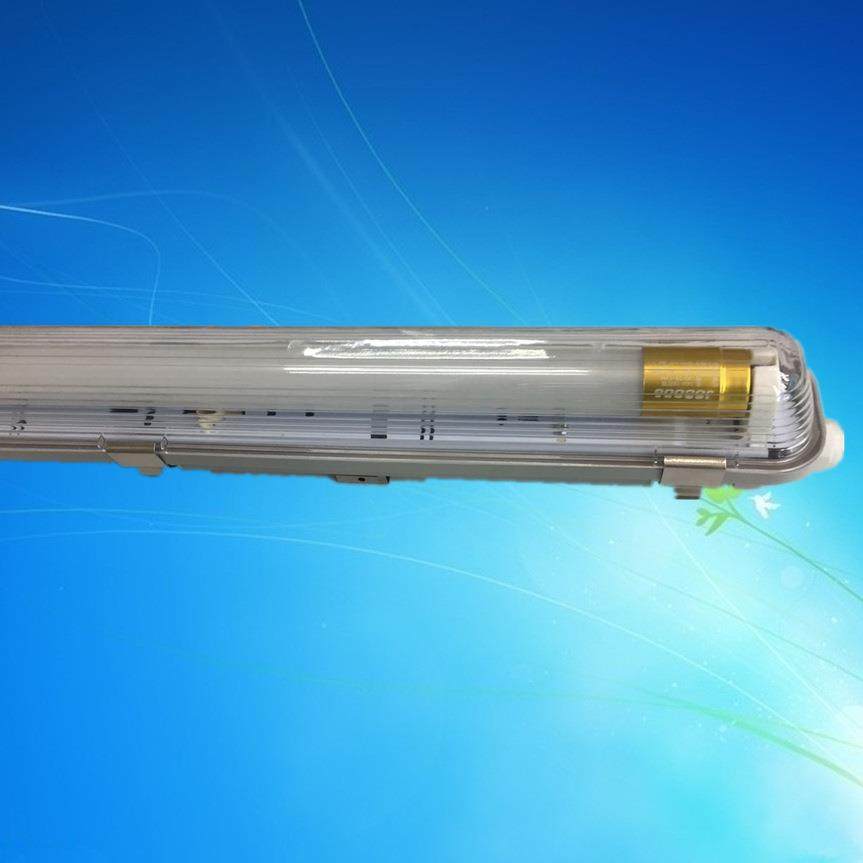 三防灯T8LED单管三防灯工程灯架18WLED支架多种材质