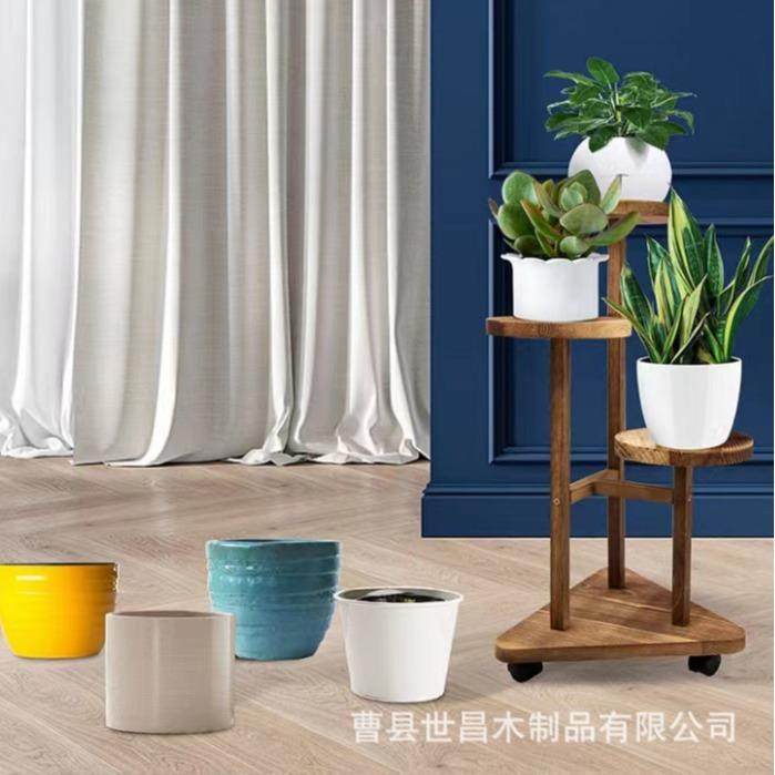 木质花架多层圆盘阳台客厅书房植物盆栽放置架简约实木花盆托架,纺织面料/辅料/配套,纺织机械配件,淘宝优惠券,粉丝福利购,淘宝优惠卷