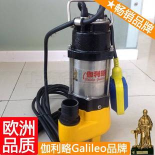 220v小型水泵家用潜污泵小流量的污水泵伽利略主营