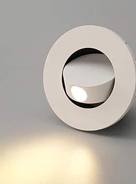 CE床头阅读灯LED3W嵌入式阅读壁灯酒店工程床头壁灯自动开关