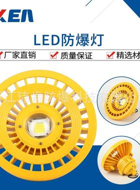 专业供应20W30W40W50W黄色圆形防爆灯免维护型防爆灯LED防爆灯