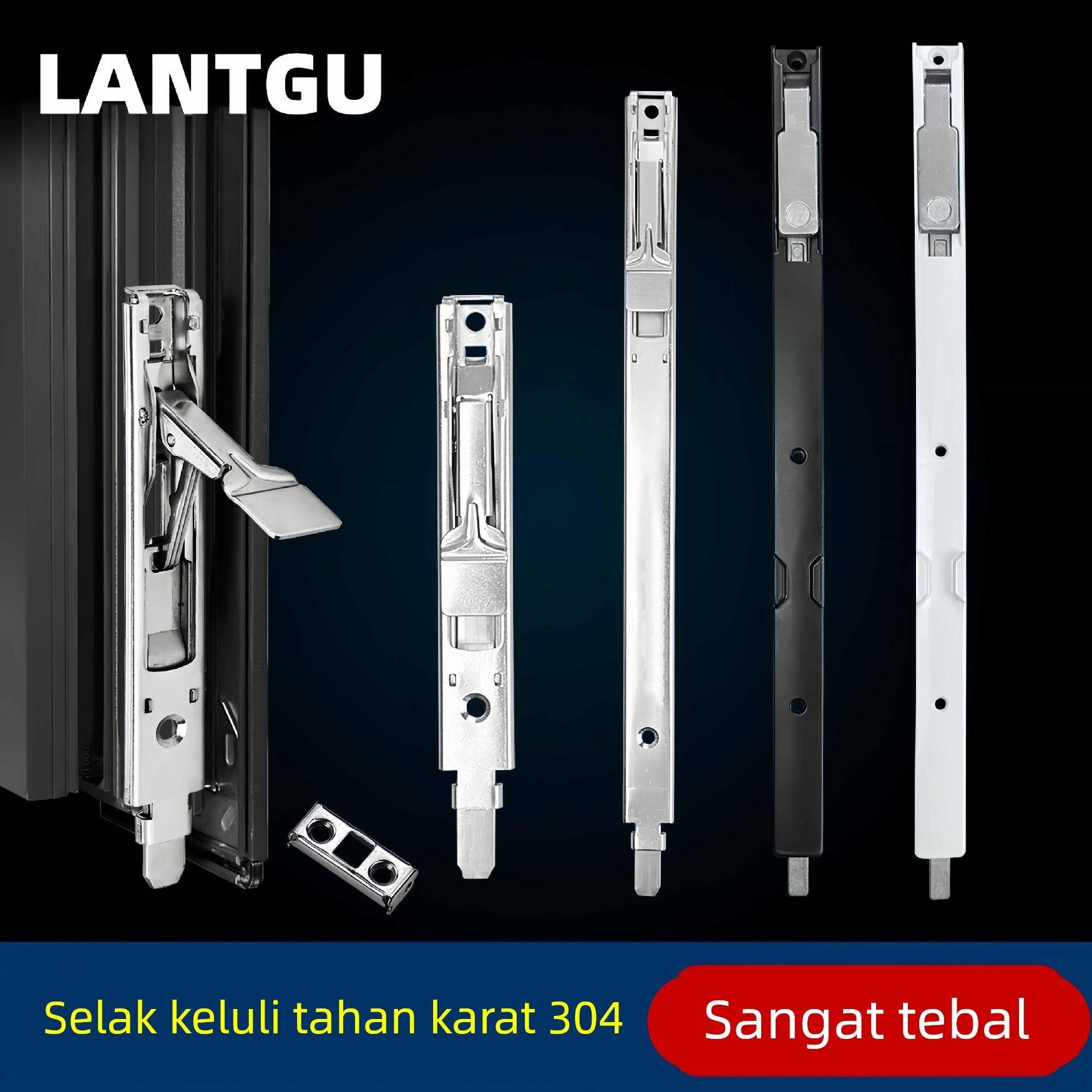 断桥铝门窗插销304不锈钢插销平开门插销上下插销塑钢门天地插销