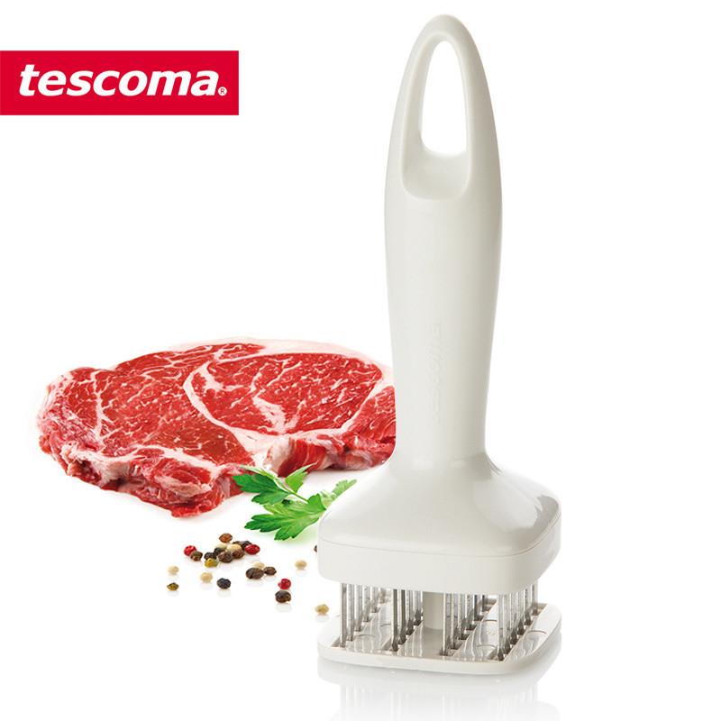 捷克tescoma 不锈钢松肉针 嫩肉器断筋刀牛排砸肉器敲肉锤嫩肉宝