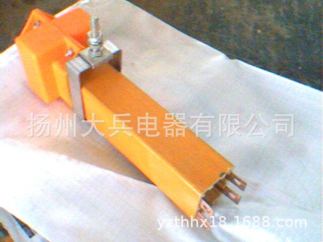 行车安全滑触线TZHG-4-16/80,顶端供电器，滑触线吊架