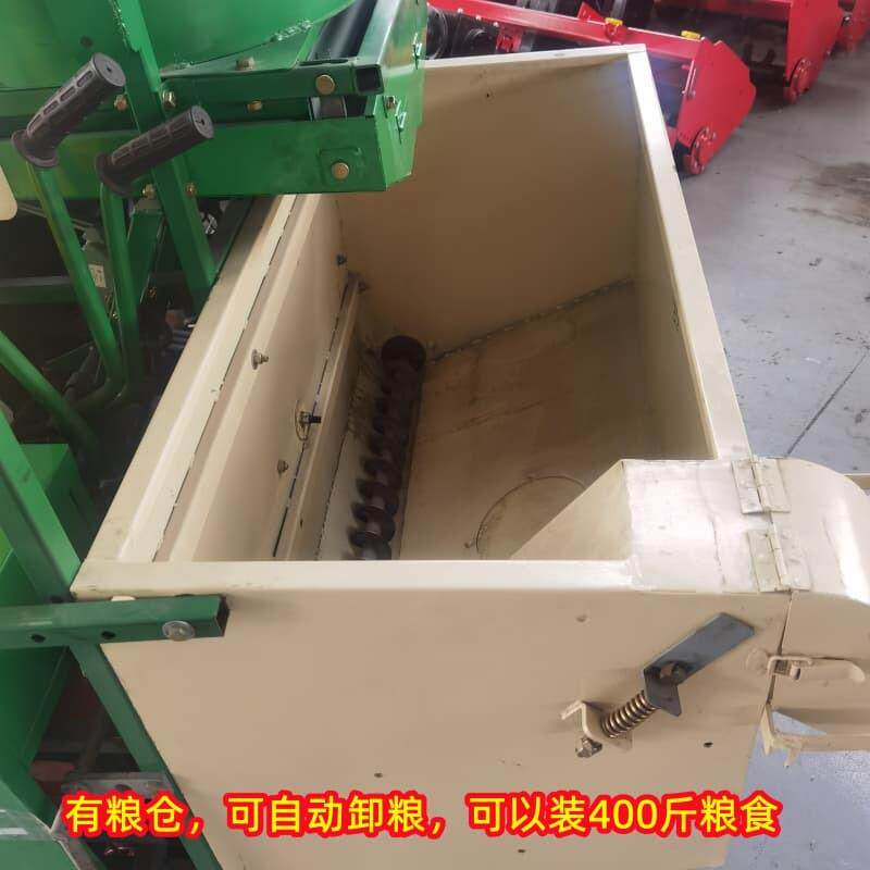 工厂多功能小型链轨收割机 全喂入式25马力柴油版水稻收割机