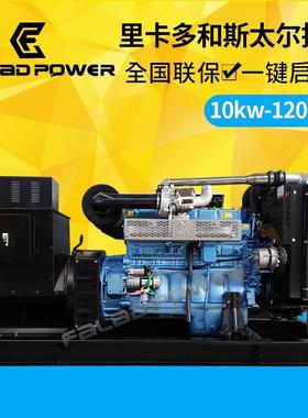 100kw千瓦潍坊柴油发电机组r6105azld全自动纯铜无刷柴油发电机