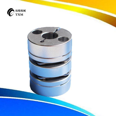 D34 L45联轴器 铝合金弹性双膜片叠片联轴节 伺服电机丝杆连轴器