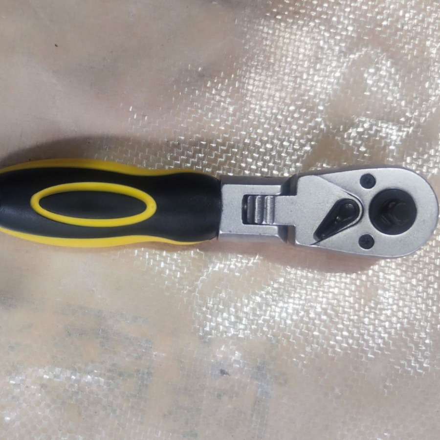 72齿迷你活动头棘轮扳手大飞中飞小飞摇头多功能汽修套筒棘轮扳手