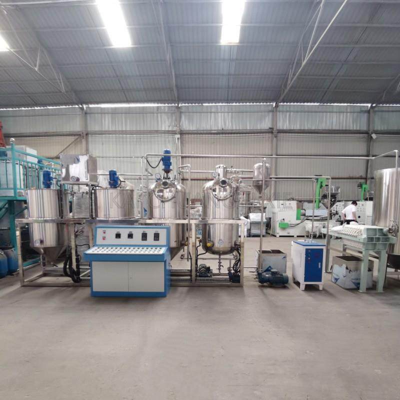 不锈钢棕榈油精炼机全自动大豆油三罐精炼机食用油提炼加工生产线,农机/农具/农膜,农产品加工设备,淘宝优惠券,粉丝福利购,淘宝优惠卷