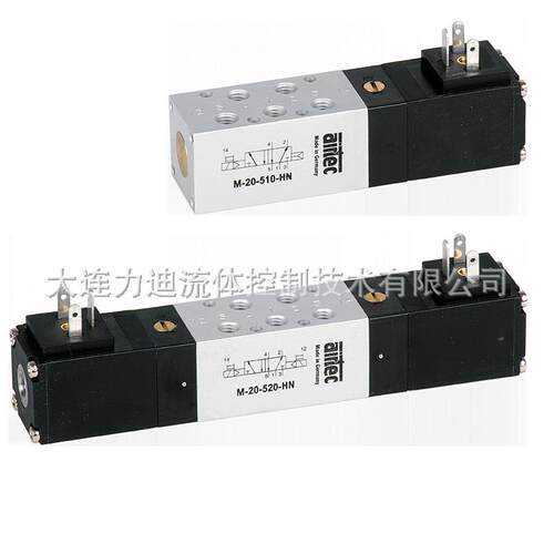 德国AIRTEC 气缸M07510HN24V带接线盒电磁阀