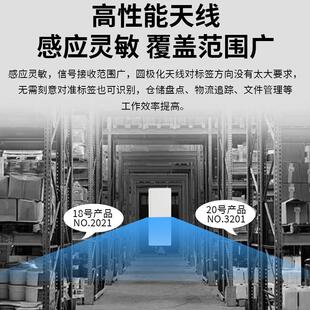 RFID超高频射频天线圆极化高增益远距离长条天线多通道读写器天线