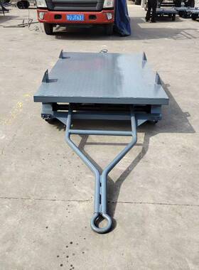 1吨设备底盘平板拖车2000*1200*4008500元小型物流运输拖车