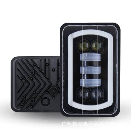 新款4*6方灯方形带转向汽车led工作灯车灯5寸大灯