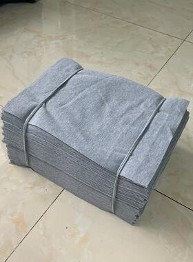 擦机布工业抹布灰色标准不色吸油吸水去污不毛碎布块