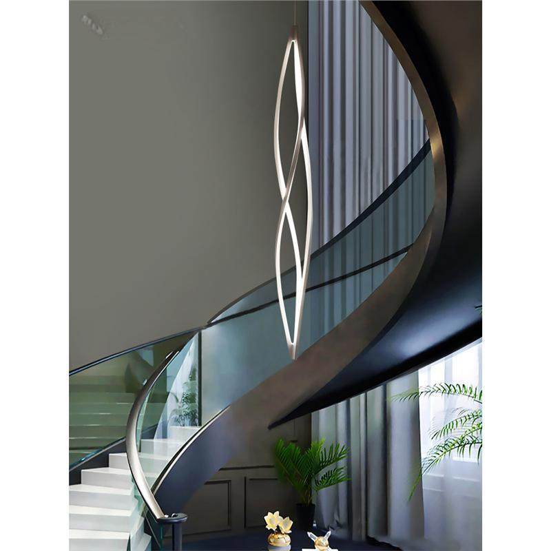 意大利Nemo楼梯长条吊灯设计师极简复式别墅旋转loft挑空楼梯间灯,纺织面料/辅料/配套,纺织机械配件,淘宝优惠券,粉丝福利购,淘宝优惠卷