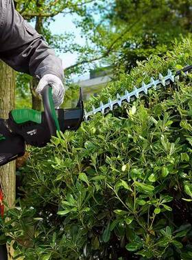 东脉58V电动修枝剪充电式绿篱机单双刃修枝机修剪修茶机TPHD5827