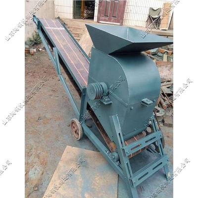 小型移动土壤粉碎土机豆饼豆渣花生粉碎设备种植育苗泥土粉碎机