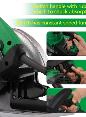 跨境热销大功率锂电锯110V电圆锯木工圆盘锯CE/UL认证