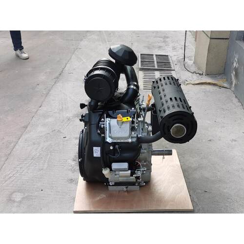 隆鑫999CC双缸汽油发动机LC2V90FD35马力轴28.575MM高压清洗机用