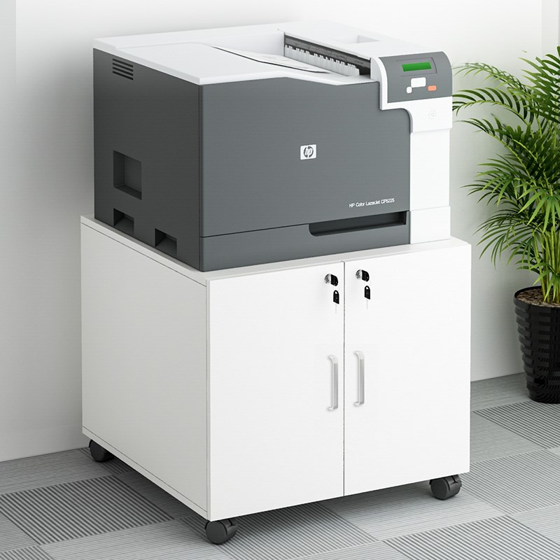 落地复印机柜子底座a3打印机放置柜木质办公室矮柜储物柜小文件柜