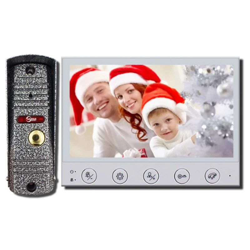 Anjielo七寸可视对讲红外夜视解锁移动侦测多种功能智能门铃