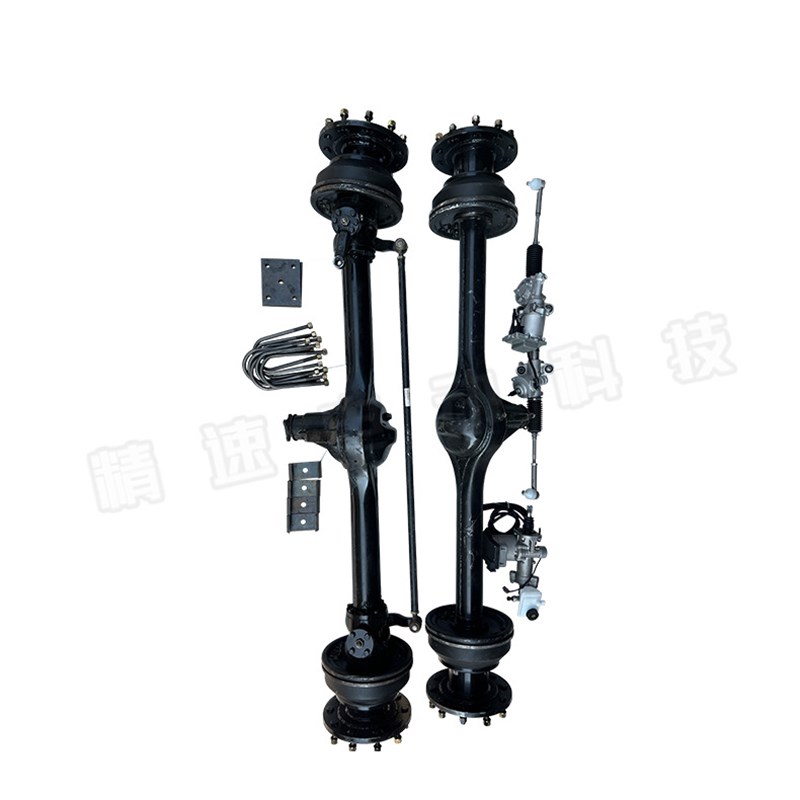 四驱电动车桥重型发动机车桥油电混用车桥加长法兰重型车桥传动轴